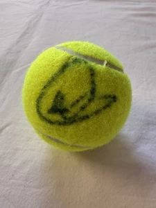 Novak Djokovic Ziege authentisch signierter Auto Tennisball mit Echtheitszertifikat - Bild 1 von 4