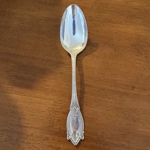 Diamond de John Polhamus - Cuchara para servir Shiebler de plata de ley 8 1/2" - Imagen 1 de 9