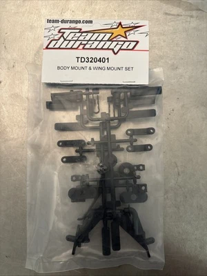 Team Durango Body Mount & Wing Mount Set TD320401 - Bild 1 von 2