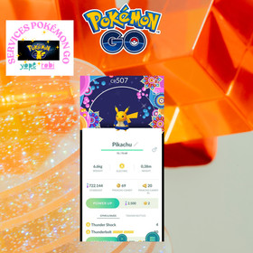 Pok&eacute;mon Go❀❀Shiny Pikachu Kurta India Back ground-Tr❀de or Mini P T C