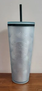 Starbucks Tumbler Venti Mint Green/Blue Collectible Spring 2024 240z Siren Logo - Picture 1 of 4