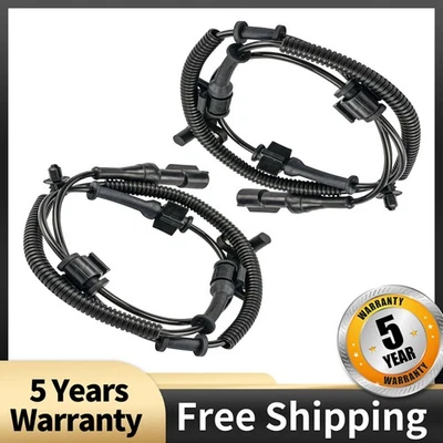 2x ABS Wheel Speed Sensor For 2005-2007 Ford F-250 Super Duty V8 6T 7C3Z2C204B - Image 1 of 4