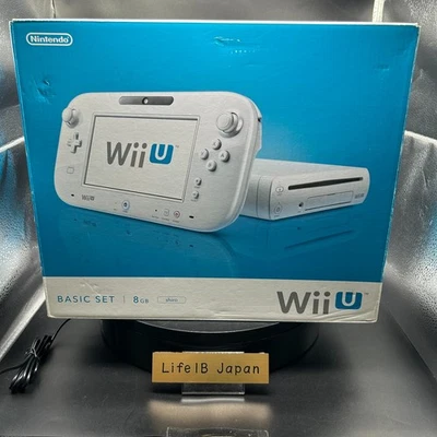 Nintendo Wii U 8GB Basic Console White/Shiro Ver with Touchscreen GamePad Set - Image 1 of 4