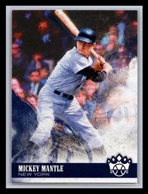 2018 Panini Diamond Kings #7 Mickey Mantle New York Yankees Foto 1 de 2