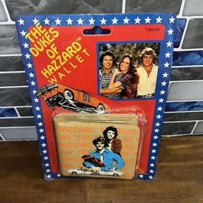 Billetera negra vintage 1982 Dukes Of Hazzard - nueva/nunca usada Foto 1 de 4