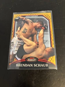 2011 Topps Finest UFC Refractor Brendan Schaub 49/88 - Picture 1 of 2