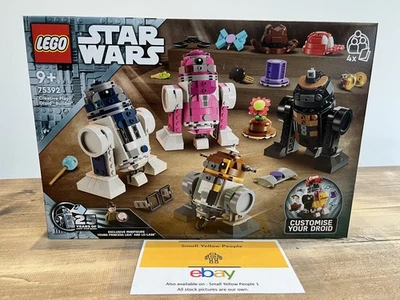 LEGO 75392 Star Wars Creative Play Droid Builder R2-D2 Building Set 1186Pcs New - Image 1 of 4