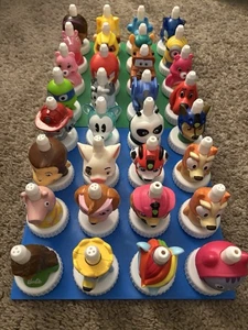 Good 2 Grow Juice Toppers Lot of  32 Disney Paw Patrol MLP Blue’s Clues Bluey - Picture 1 of 10