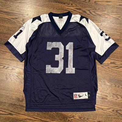 Camiseta Dallas Cowboys L Reebok NFL Gridiron Classic Throwback R Williams #31 Foto 1 de 4