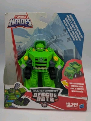 Transformers RESCUE BOTS BOULDER Rescan DUMP TRUCK PLAYSKOOL HEROES Hasbro READ  - Image 1 of 4