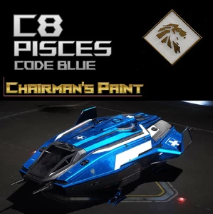 Star Citizen -  C8 PISCES - CODE BLUE PAINT - Imagen 1 de 1