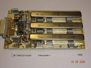 Filterplatte 2, oder 1, EKD 100, 300, RFT / Funkwerk-Köpenick - Picture 1 of 2