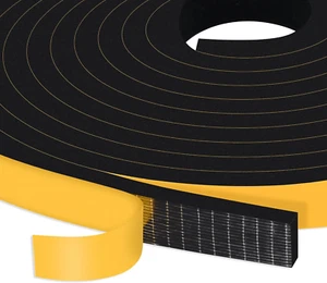 Weather Stripping Door Seal Strip, Strong Adhesive, Lightproof, Soundproof, Weat - Picture 1 of 12