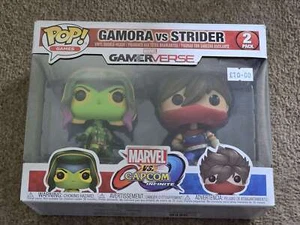 Damaged Box GAMORA VS STRIDER Marvel Avengers Gamerverse Funko Pop Games 2 Pack - Picture 1 of 7