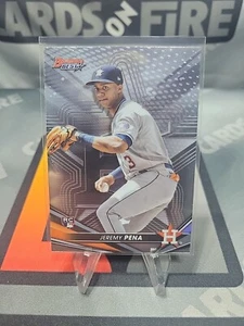 2022 Bowman's Best JEREMY PENA Base RC Astros - Foto 1 di 2