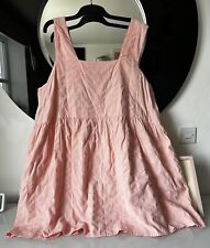 BNWOT Collusion Textured Pink Cotton Sun Dress plus Size 24/26