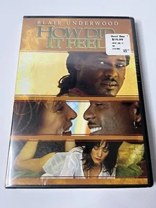 How Did It Feel DVD 2008 Full Frame Blair Underwood Factory Sealed - Imagen 1 de 6