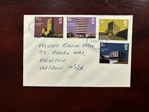 United Kingdom 1971 - Modern University Buildings letter fdc stamps set Harrow - Picture 1 of 1