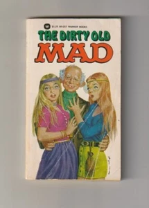 J065 Mad Dirty Old Warner Humor Vintage Paperback Book Comic - Picture 1 of 3