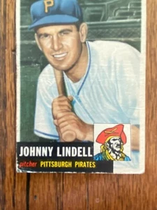 1953 TOPPS #230 JOHNNY LINDELL - Picture 1 of 2