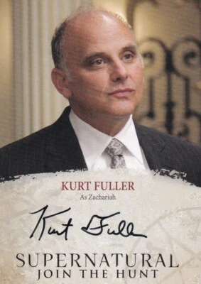 Supernatural Seasons 4-6 Autograph Card KF Kurt Fullwer as Zachariah - Image 1 of 2