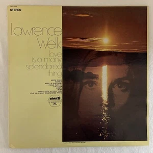 LAWRENCE WELK Love Is A Many Splendored Thing 1972 Vinyl Album UltraSonic Clean - Foto 1 di 7
