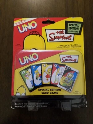 The Simpsons 2003 UNO Special Edition In Collector's Tin - Factory Sealed - Image 1 of 2
