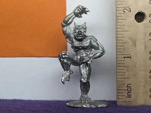 Saxon 2032 Demon Leaping Metal Miniature Fantasy - Picture 1 of 5