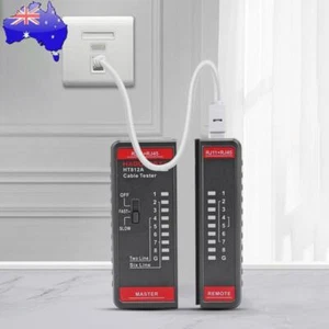RJ45 RJ11 Network Cable Tester LAN Cable Tester Ethernet Wire Test Tool - Afbeelding 1 van 8