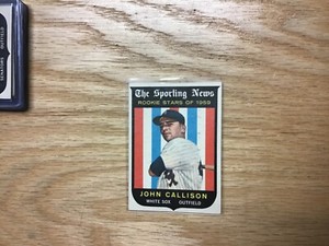 1959 Topps Baseball John Callison Chicago White Sox Card #119