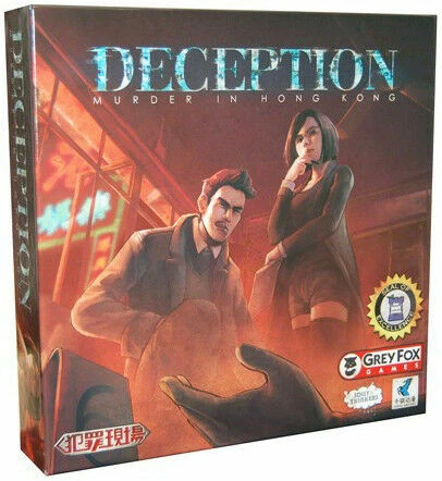 Grey Fox Games Deception: Murder in Hong Kong Board Game (GFG96761)