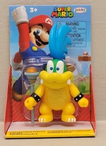 NEW 2.5" Super Mario Larry Koopa Poseable w/Wand Action Figure Jakks NIP - Picture 1 of 5
