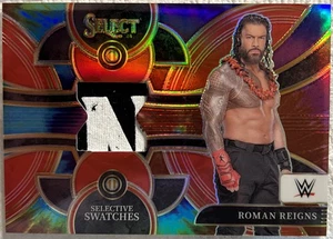 Roman Reigns Selective Swatches Tie Dye /25 Panini WWE 2024 Select  - Picture 1 of 1