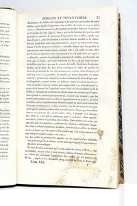 Journal des Avoués Band XXI A. Chauveau Paris 1829 - Bild 1 von 5
