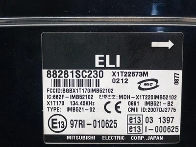 88281SC230 modulo elettronico per SUBARU FORESTER (SH ) 2.0 D AWD (SHH) 5384932 - Immagine 1 di 4