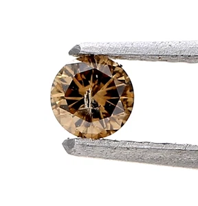 LOOSE NATURAL DIAMOND 0.14TCW ROUND DIAMOND BRILLIANTCUT DIAMOND TO MAKE NOSEPIN - Picture 1 of 12