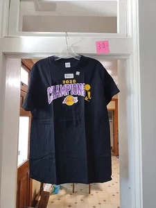 Men's Medium 2020 Los Angeles Lakers Championship Shirt - Picture 1 of 3