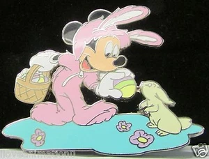 Spilla Disney Pasqua Topolino Artista Prova AP - Foto 1 di 2