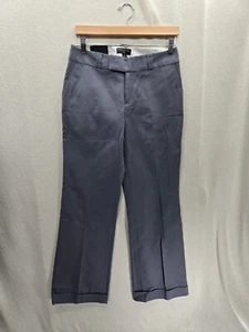 Neu mit Etikett Banana Republic Jackson Passform gebogen grau 59 $ Anzughose Größe 6R - Bild 1 von 11