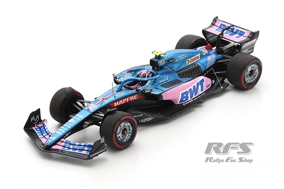 Alpine A522 Renault BWT Esteban Ocon Formel 1 GP Miami 2022 1:43 Spark 8521 - Bild 1 von 1