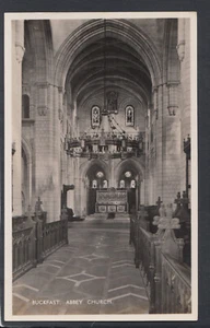 Devon Postcard - Interior of Buckfast Abbey Church RS18041 - Picture 1 of 2