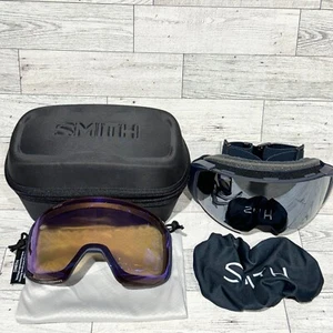 Smith 4D MAG S Ski Snow Goggles Lens ChromaPop Navy Blue - Picture 1 of 3