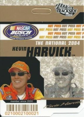 Kevin Harvick Collectible Card - 2004 PRESS PASS Trackside 21/27 - Image 1 of 2