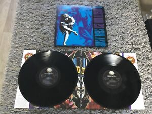 Guns ‘N Roses “Use Your Illusion” Original 1991 Germany vinyl 2Lp + Inners