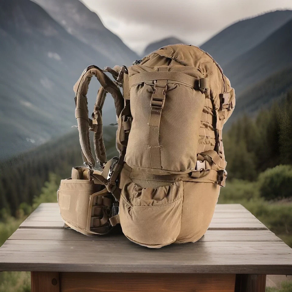 USGI USMC Pack System FILBE Main Bag Rucksack Coyote Brown - Bild 1 von 4