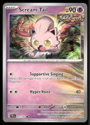 SV05: Temporal Forces #077/162 Scream Tail - Image 1 of 2