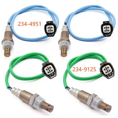 Sensor de oxígeno aguas arriba+aguas abajo 4 piezas para Jaguar S-Type 2006-2008 XJ8 XJR XKR 06-2009 Foto 1 de 4