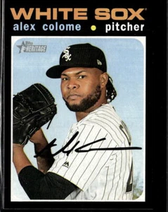 2020 Topps Heritage Alex Colome Chicago White Sox #377 3 Card Lot - Picture 1 of 2