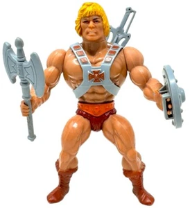 HE MAN 1981 SPAIN 100% Masters Universe MOTU Vintage Serie1 -INKgrafiX TOYS A280 - Bild 1 von 11