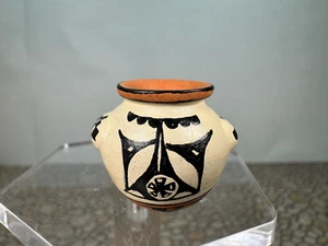 Miniatura para casa de muñecas ~ cerámica pintada a mano hecha a mano Gloria Bogulas Southwestern - Imagen 1 de 10
